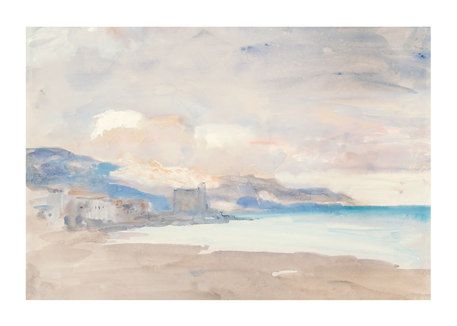 View Of Nice By Hercules Brabazon Brabazon-12