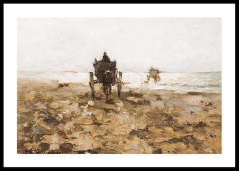 Poster Shell Cart By Jan Hendrik Weissenbruch