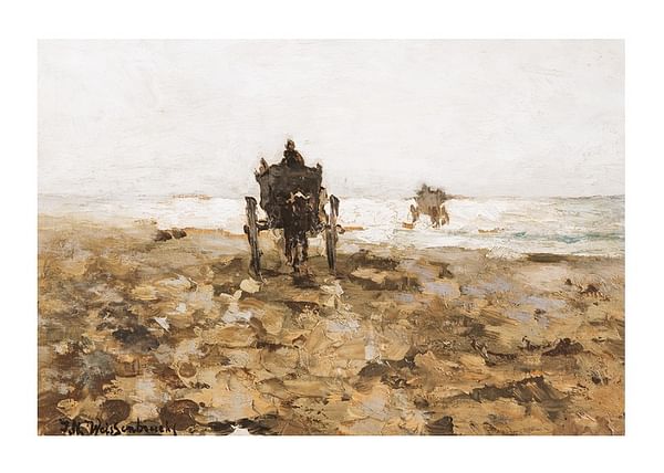 Plagát Shell Cart By Jan Hendrik Weissenbruch