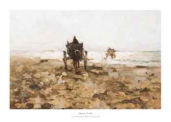 Poster Shell Cart By Jan Hendrik Weissenbruch