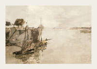 Honfleur Fishing Boats No2 By Frank Edwin Scott-5