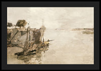 Honfleur Fishing Boats No2 By Frank Edwin Scott-6