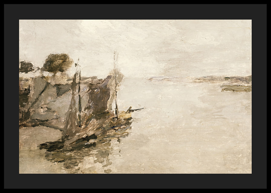 Honfleur Fishing Boats No2 By Frank Edwin Scott-12