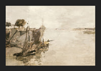 Honfleur Fishing Boats No2 By Frank Edwin Scott-7