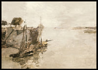 Honfleur Fishing Boats No2 By Frank Edwin Scott-8