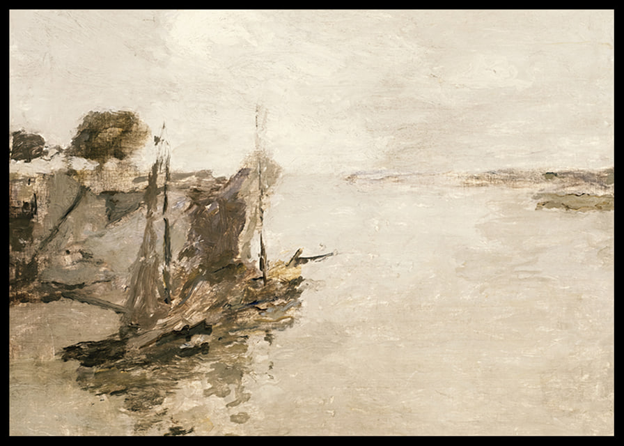 Honfleur Fishing Boats No2 By Frank Edwin Scott-12