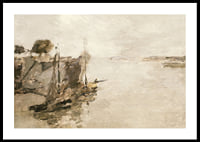Honfleur Fishing Boats No2 By Frank Edwin Scott-2
