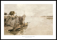 Honfleur Fishing Boats No2 By Frank Edwin Scott-0
