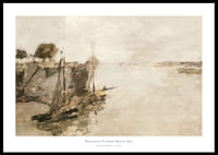 Honfleur Fishing Boats No2 By Frank Edwin Scott-0