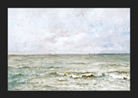 Seascape By Charles-François Daubigny-7