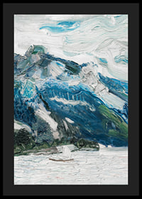 Lake Traun With Mountain Sleeping Greek Woman By Richard Gerstl-6