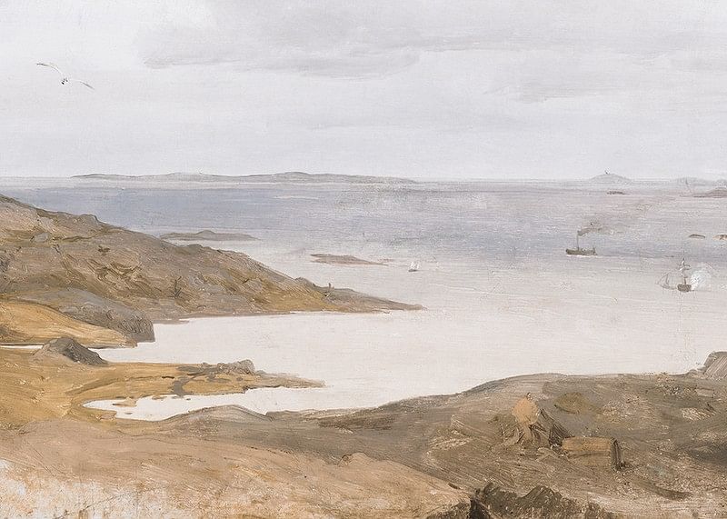 Motif From Bohuslän By Andreas Achenbach-12