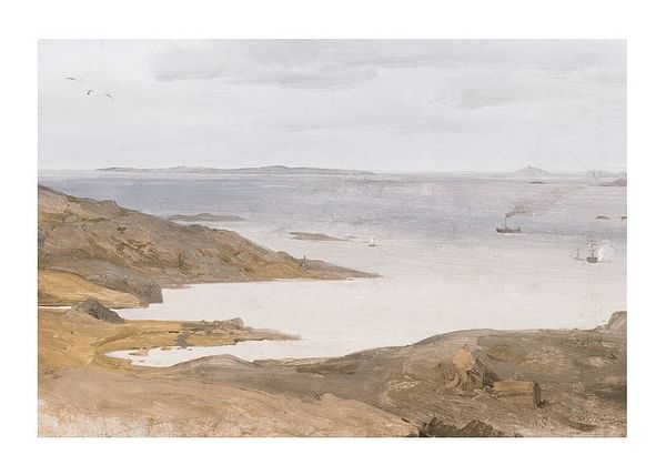Plagát Motif From Bohuslän By Andreas Achenbach