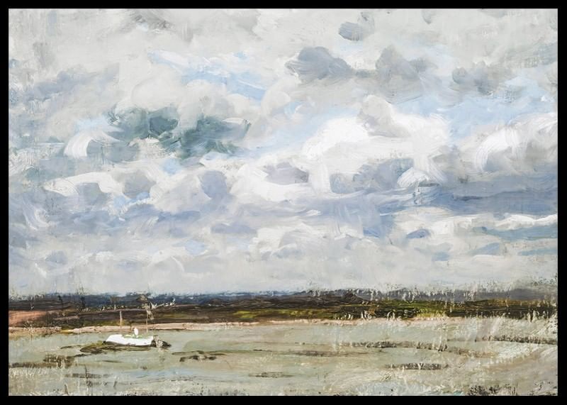 View Over The Rhine At Düsseldorf By Victor Westerholm-12