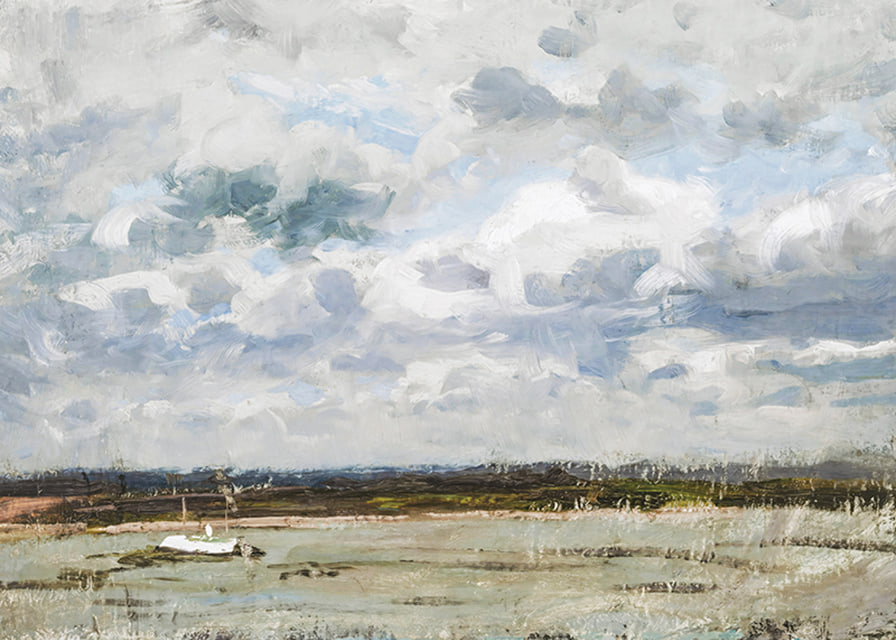 View Over The Rhine At Düsseldorf By Victor Westerholm-12