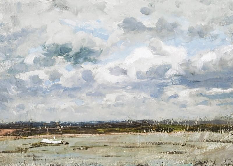 View Over The Rhine At Düsseldorf By Victor Westerholm-12