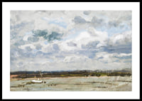 View Over The Rhine At Düsseldorf By Victor Westerholm-2