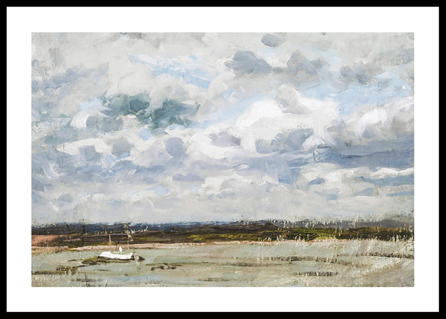 View Over The Rhine At Düsseldorf By Victor Westerholm-12