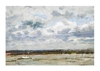 View Over The Rhine At Düsseldorf By Victor Westerholm-1