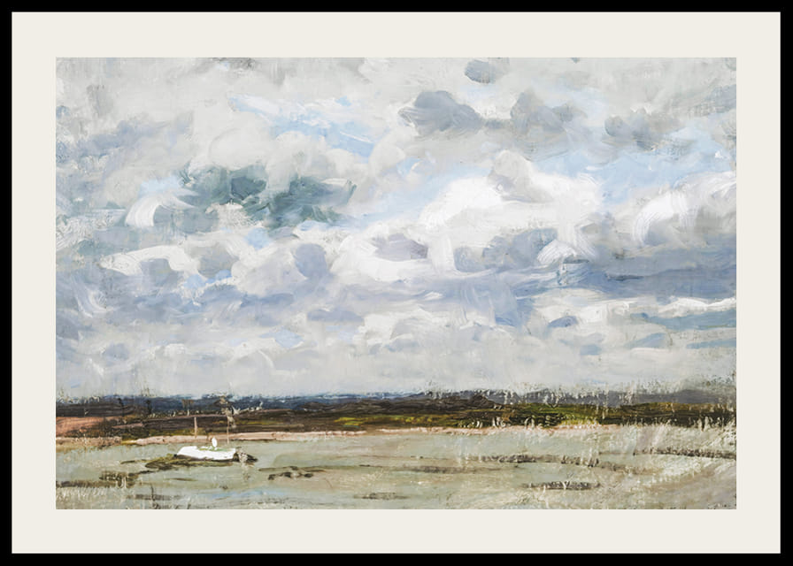 View Over The Rhine At Düsseldorf By Victor Westerholm-12