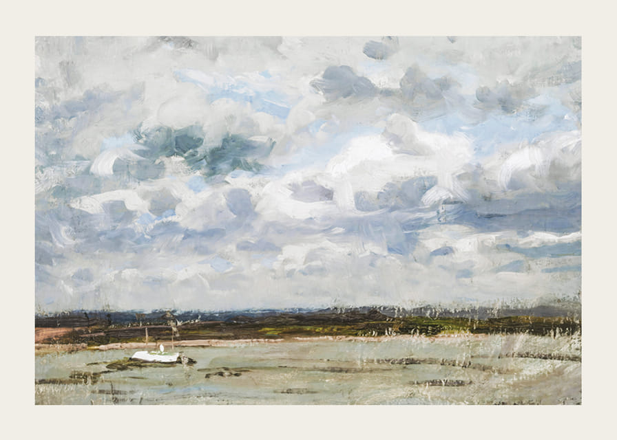 View Over The Rhine At Düsseldorf By Victor Westerholm-12