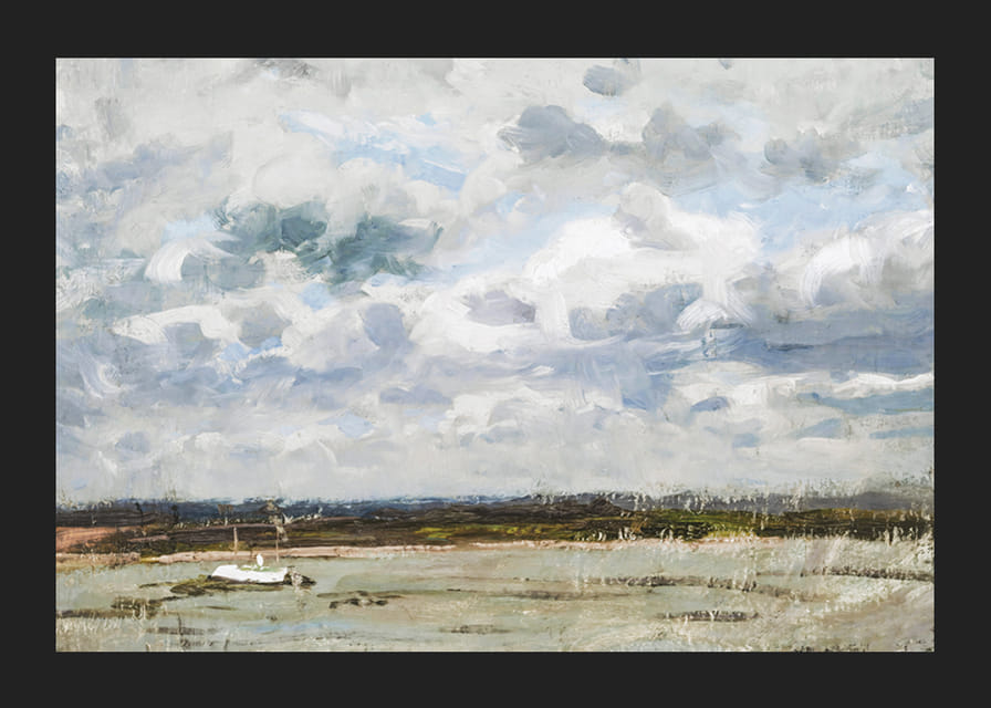 View Over The Rhine At Düsseldorf By Victor Westerholm-12