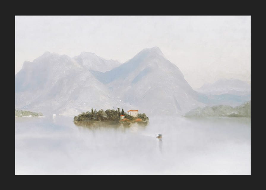 Lago Maggiore By John Ferguson Weir-12
