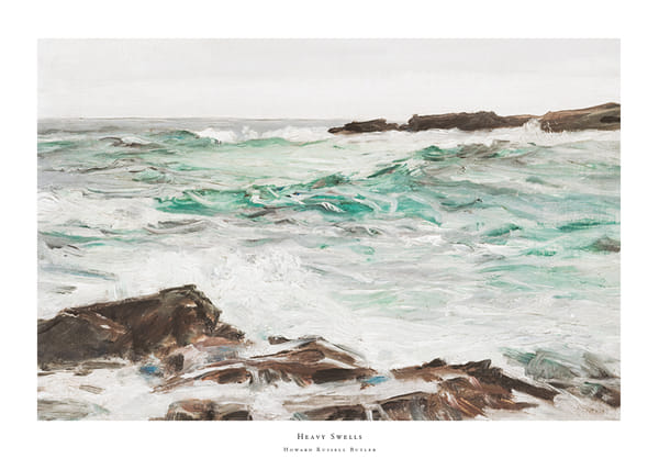 Plakatas Heavy Swells By Howard Russell Butler