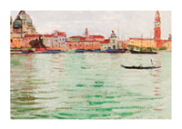 Venice Santa Maria Della Salute And Campanile Di San Marco By Carl Moll-3