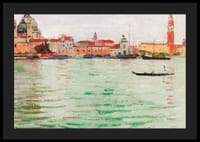 Venice Santa Maria Della Salute And Campanile Di San Marco By Carl Moll-6
