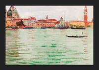 Venice Santa Maria Della Salute And Campanile Di San Marco By Carl Moll-7