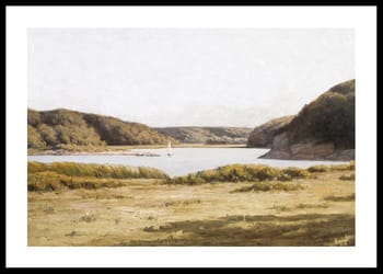 Poster Inlet Gloucester Harbor By Richard Gruelle