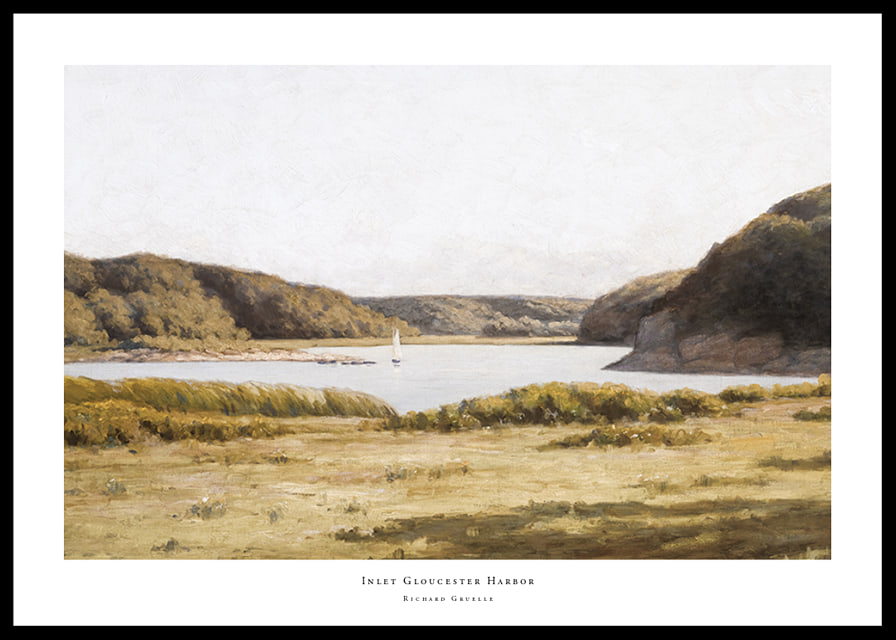 Inlet Gloucester Harbor By Richard Gruelle-12