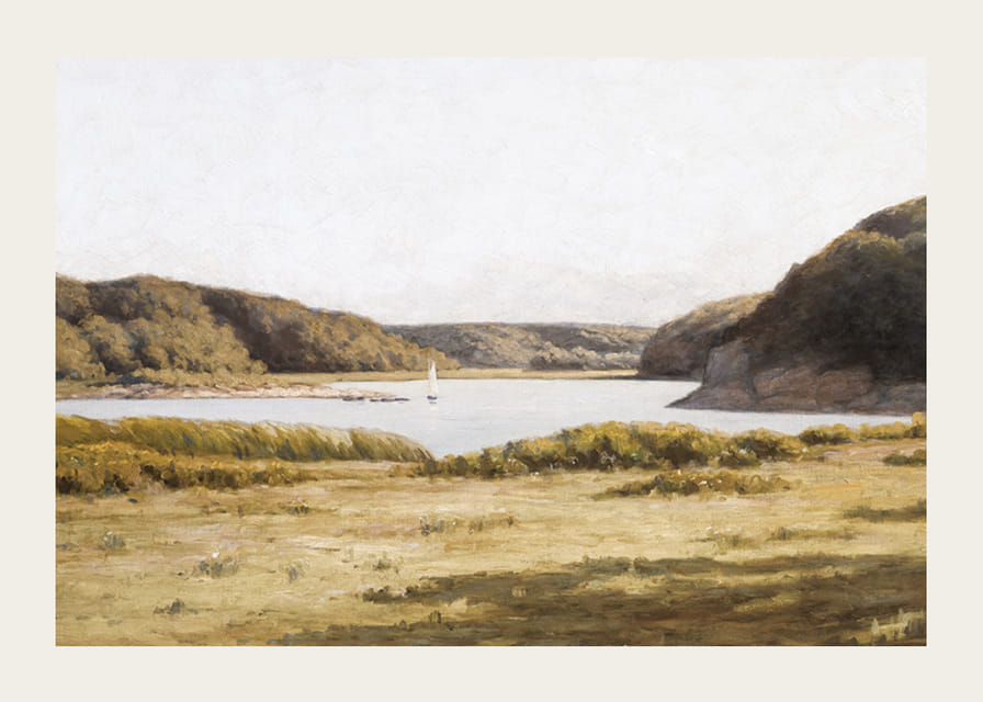 Inlet Gloucester Harbor By Richard Gruelle-12