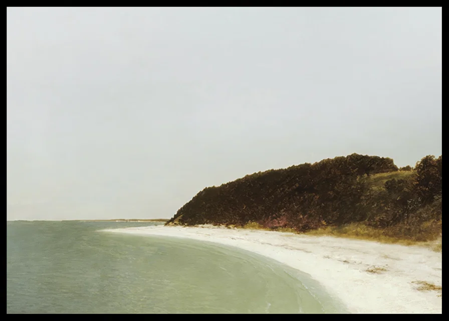 Eaton's Neck Long Island By John Frederick Kensett-12