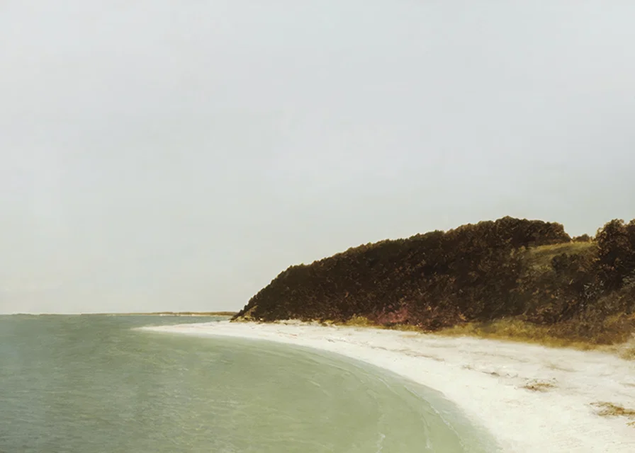 Eaton's Neck Long Island By John Frederick Kensett-12