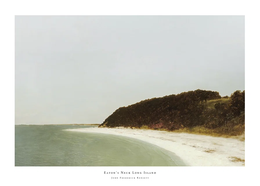 Eaton's Neck Long Island By John Frederick Kensett-12