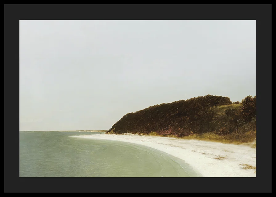 Eaton's Neck Long Island By John Frederick Kensett-12