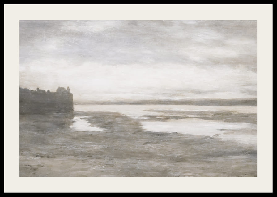 Evening On The Thames By Homer Dodge Martin-12