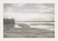 Evening On The Thames By Homer Dodge Martin-5