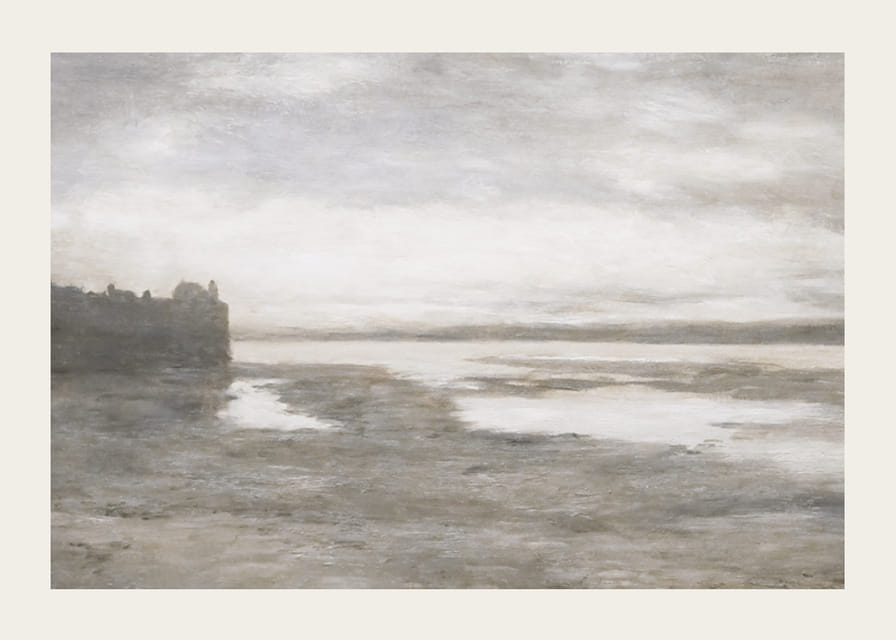 Evening On The Thames By Homer Dodge Martin-12