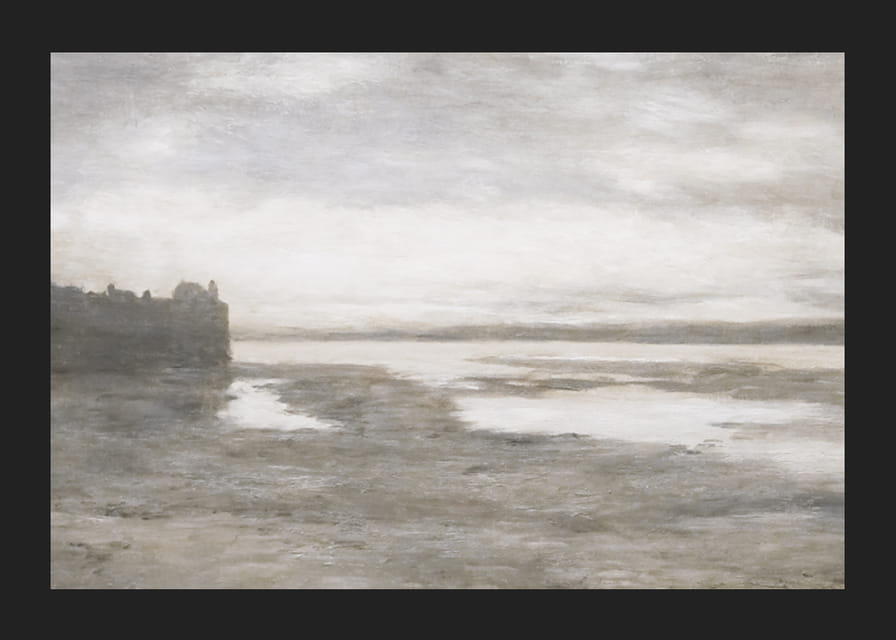 Evening On The Thames By Homer Dodge Martin-12