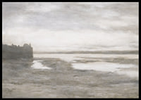 Evening On The Thames By Homer Dodge Martin-8