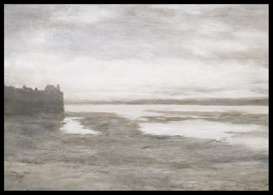 Evening On The Thames By Homer Dodge Martin-12