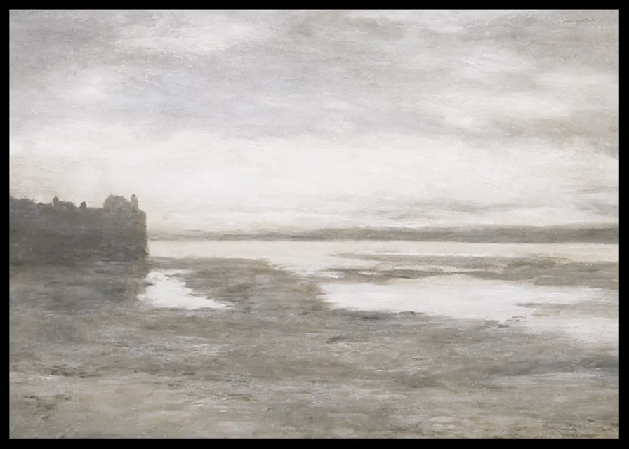 Evening On The Thames By Homer Dodge Martin-12
