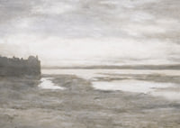 Evening On The Thames By Homer Dodge Martin-9