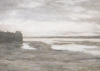 Evening On The Thames By Homer Dodge Martin-3