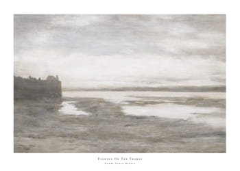 Plakatas Evening On The Thames By Homer Dodge Martin