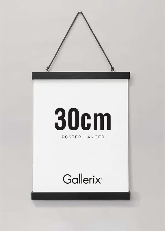 Ramă Agățător Poster Negru