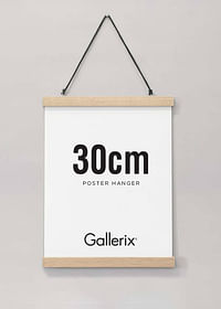 Agățător Poster Lemn de Stejar 30cm-0